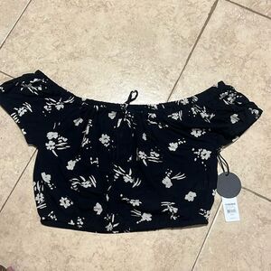 NWT Amuse Society crop top blouse